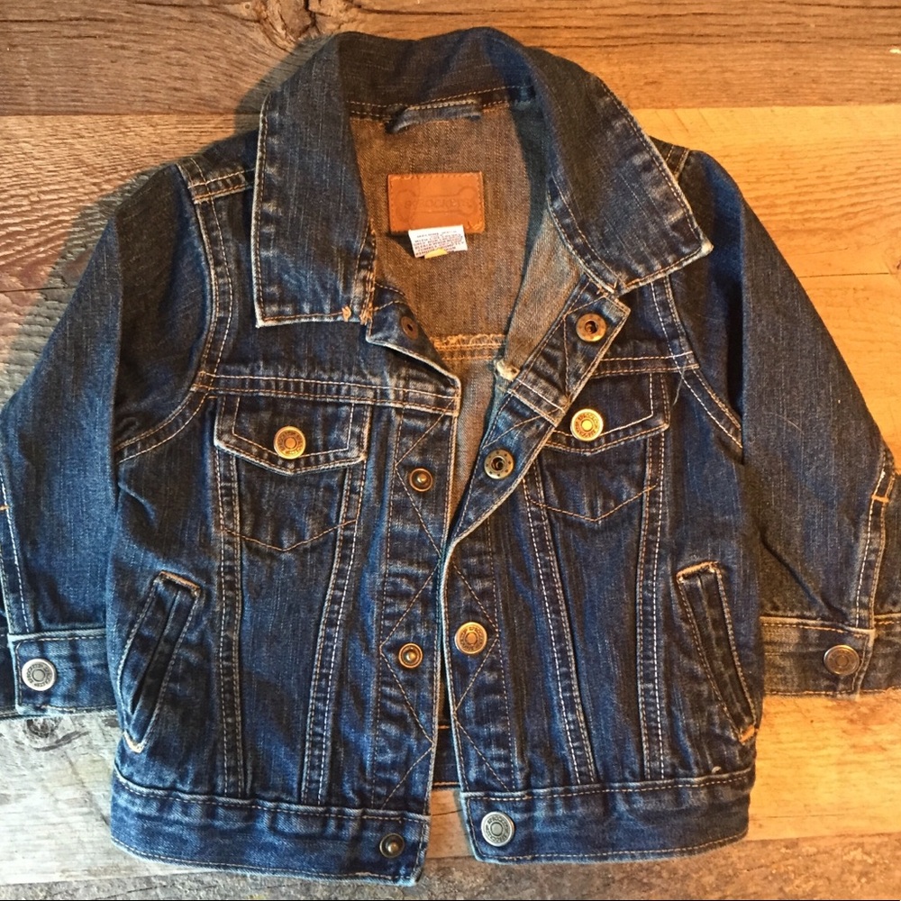 Sprockets Toddlers Jean Jacket. Size 12 Months